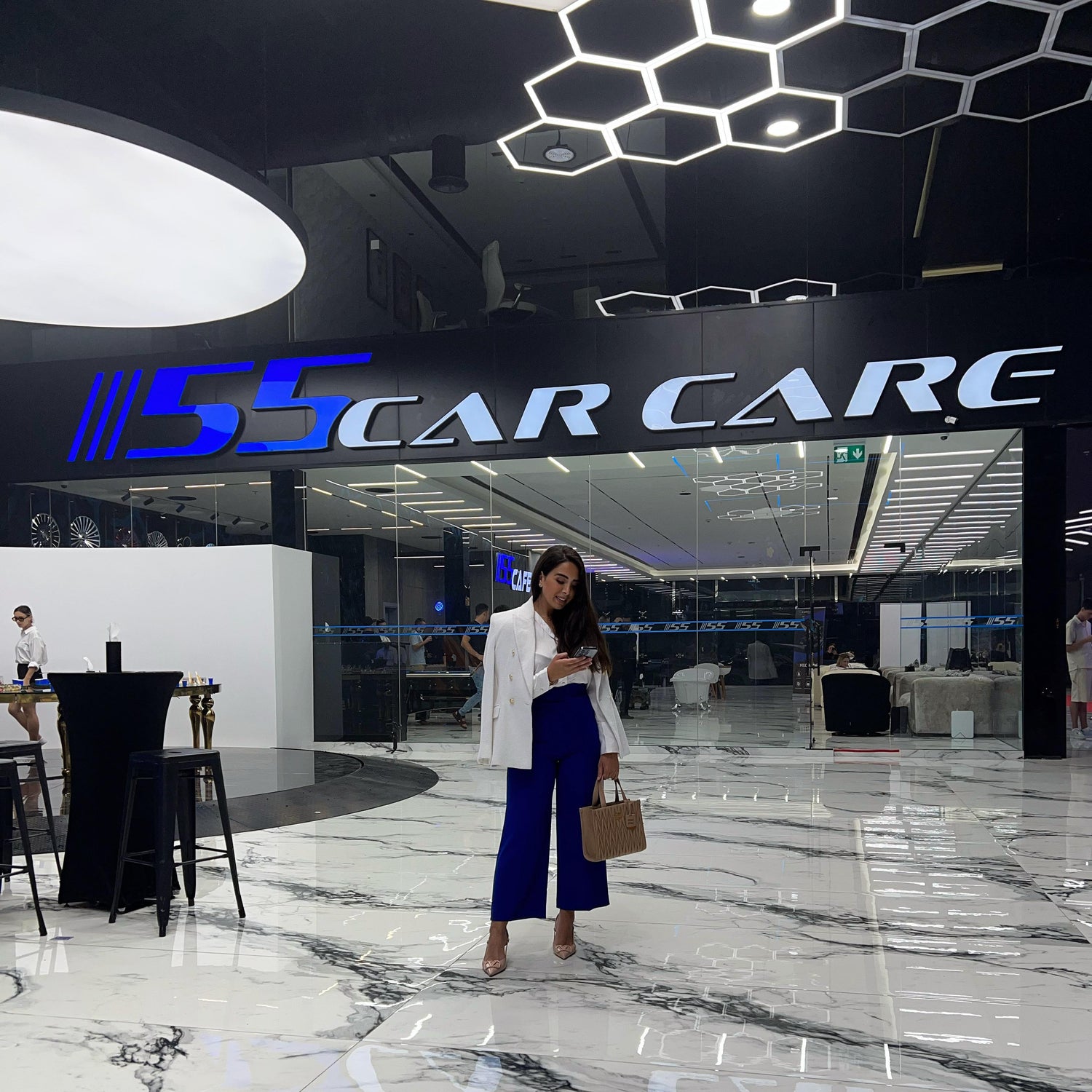commercial design of vision interior concept