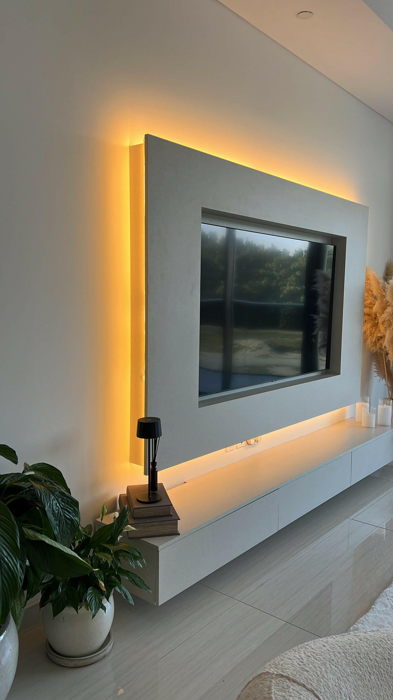 Aura TV Unit: Modern design for stylish interiors in Dubai