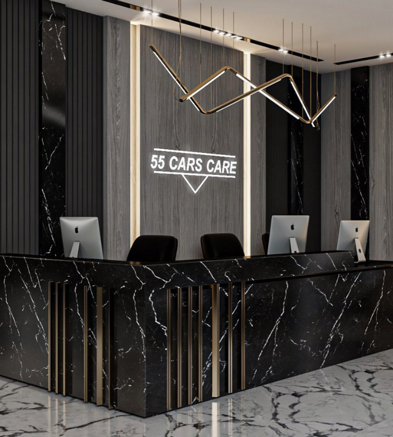55 car showroom interior design project dubai by vision interior cincept