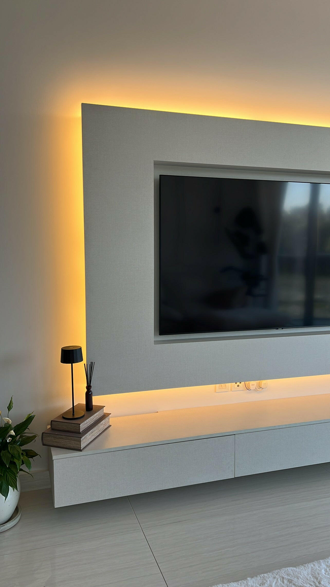 Aura Tv Unit | Vision Interior Concept