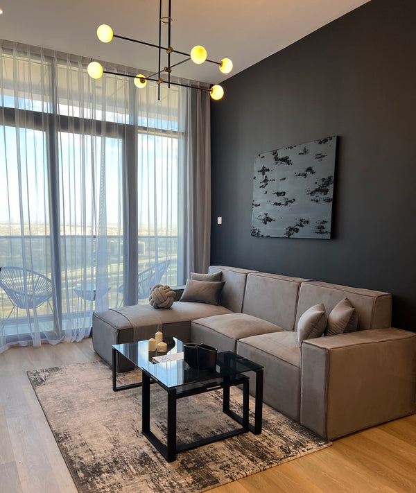 Modern modular sofa for interior design in Dubai