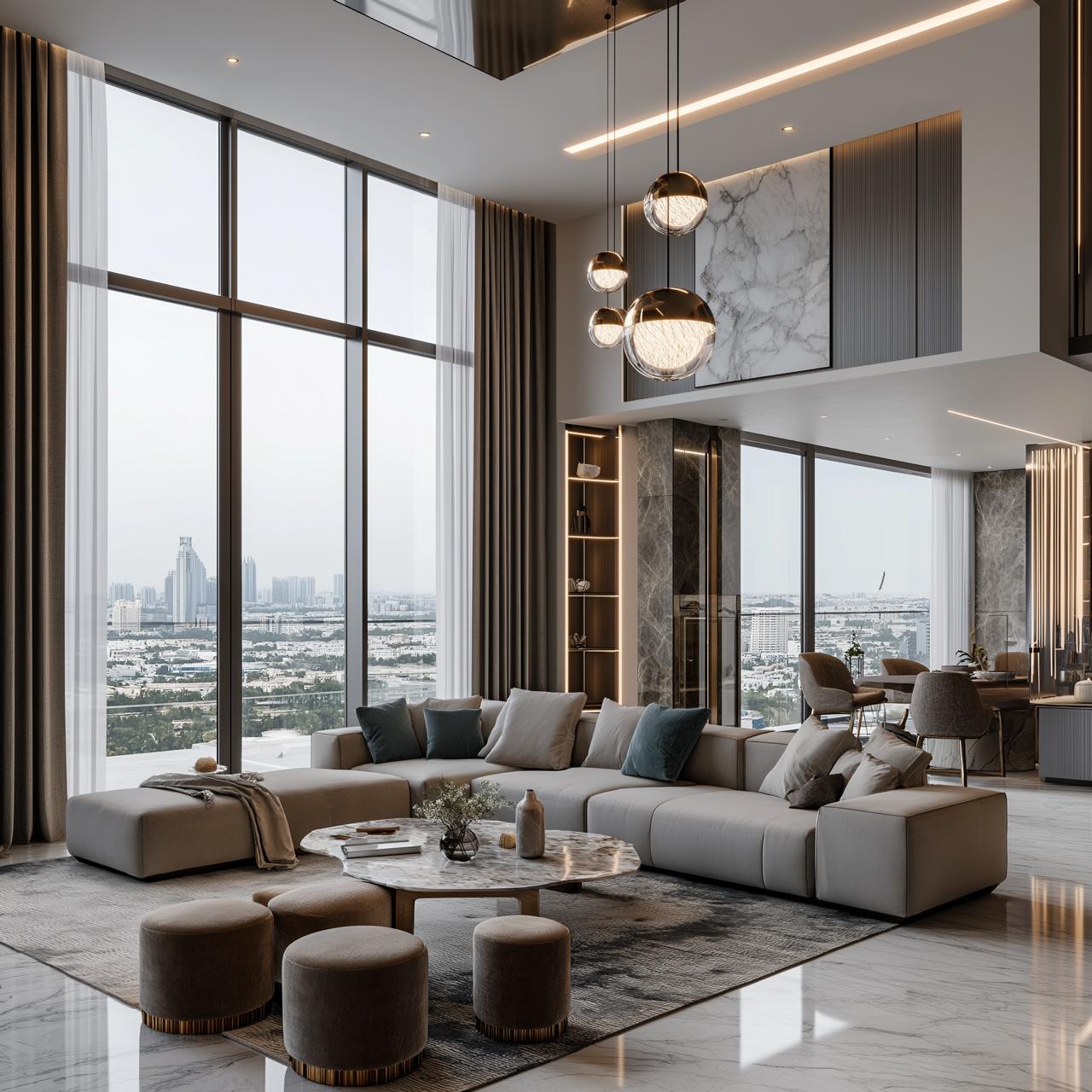 Interior design services for luxurious spaces in Dubai