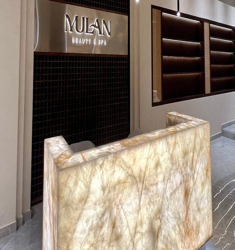 Mulan Beauty SPA interior design dubai by vision interior concept 