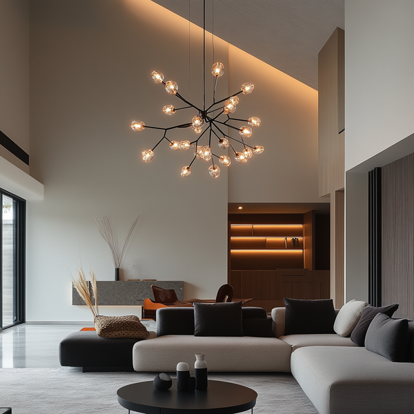 Villa living room interior design